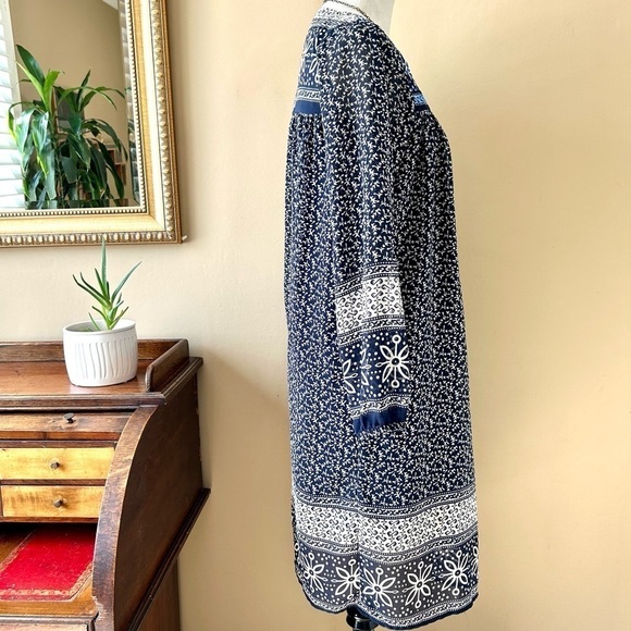 Anthropologie Kas New York Grazia Floral Embroidered Midi Peasant Dress Size XS - Picture 5 of 12